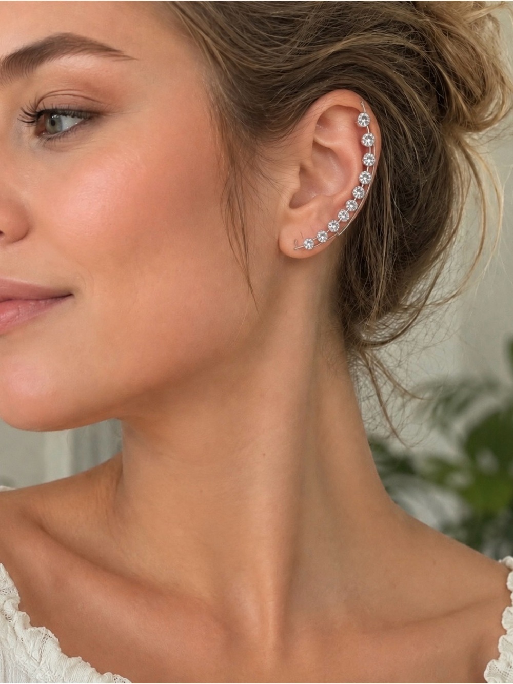 CZ ear cuff  NOC